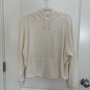 Cream Aloha Hooded Sweatshirt